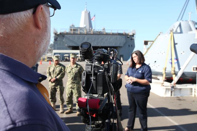 NASA image: Orion Underway Recovery Test 5 (URT-5)