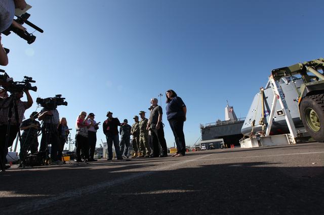 NASA image: Orion Underway Recovery Test 5 (URT-5)