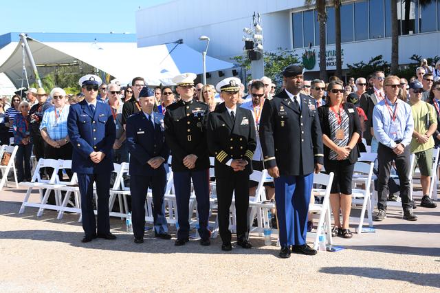 NASA image: Heroes and Legends Ribbon Cutting Ceremony