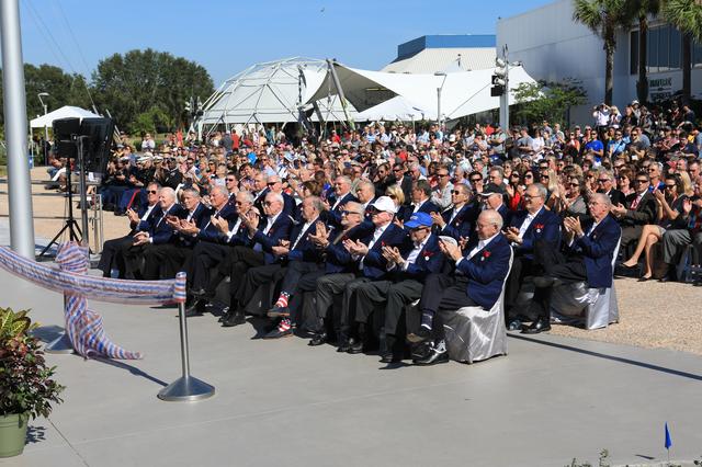 NASA image: Heroes and Legends Ribbon Cutting Ceremony