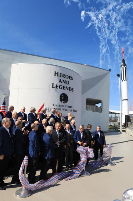 NASA image: Heroes and Legends Ribbon Cutting Ceremony