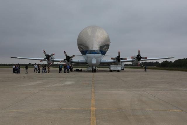 NASA image: Orion Crew Module Structural Test Article Arrival