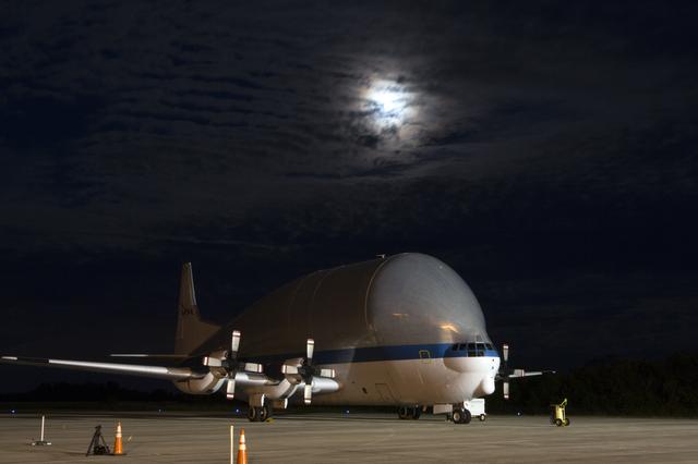 NASA image: Orion Crew Module Structural Test Article Arrival