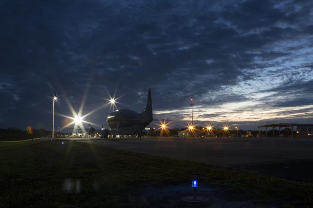 NASA image: Orion Crew Module Structural Test Article Arrival