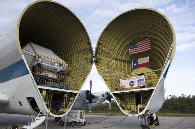 NASA image: Orion Crew Module Structural Test Article Offload