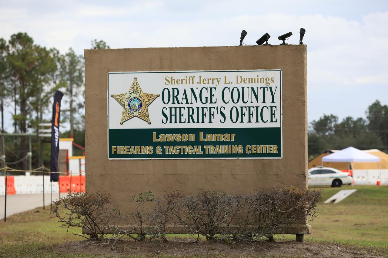 The entrance to the Lawson Lamar Firearms and Tactical Training Center in Orlando, Florida. NASA Kennedy Space Center's Emergency Response Team members will compete in the 34th Annual SWAT Round-up International from Nov. 15 to 18. The event features five different competition categories. Kennedy's ERT members exchanged best practices and competed with 60 teams from the U.S. and around the world.