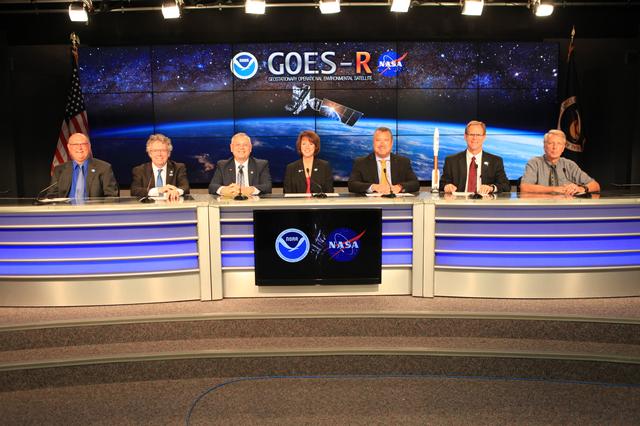 NASA image: GOES-R Prelaunch News Conference