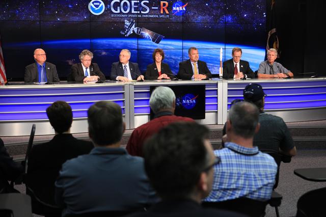 NASA image: GOES-R Prelaunch News Conference