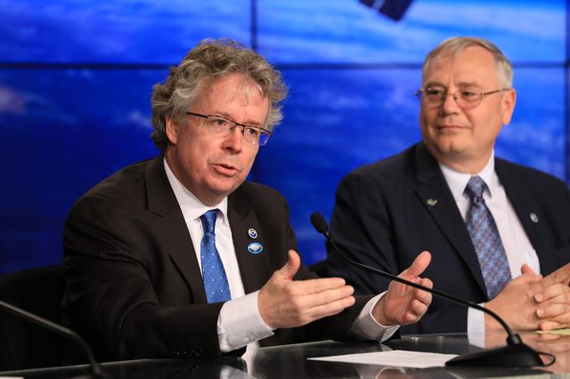 NASA image: GOES-R Prelaunch News Conference