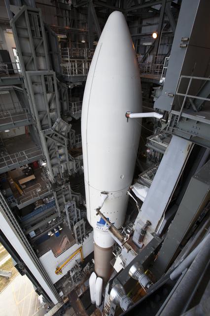 NASA image: GOES-R Rollout from VIF to Pad 41