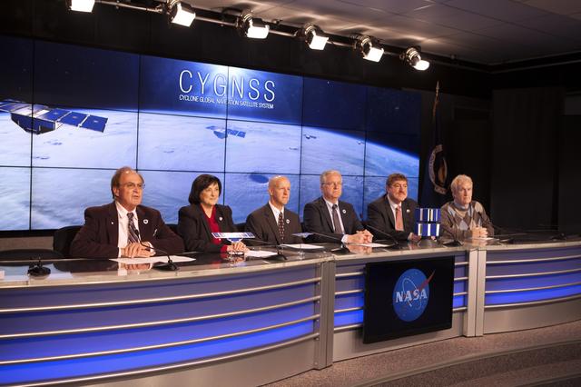 NASA image: Pegasus XL CYGNSS Prelaunch News Conference