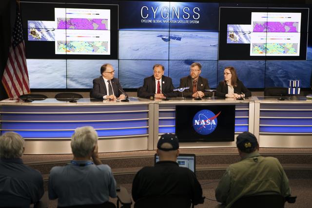 NASA image: Pegasus XL CYGNSS Mission Science Briefing