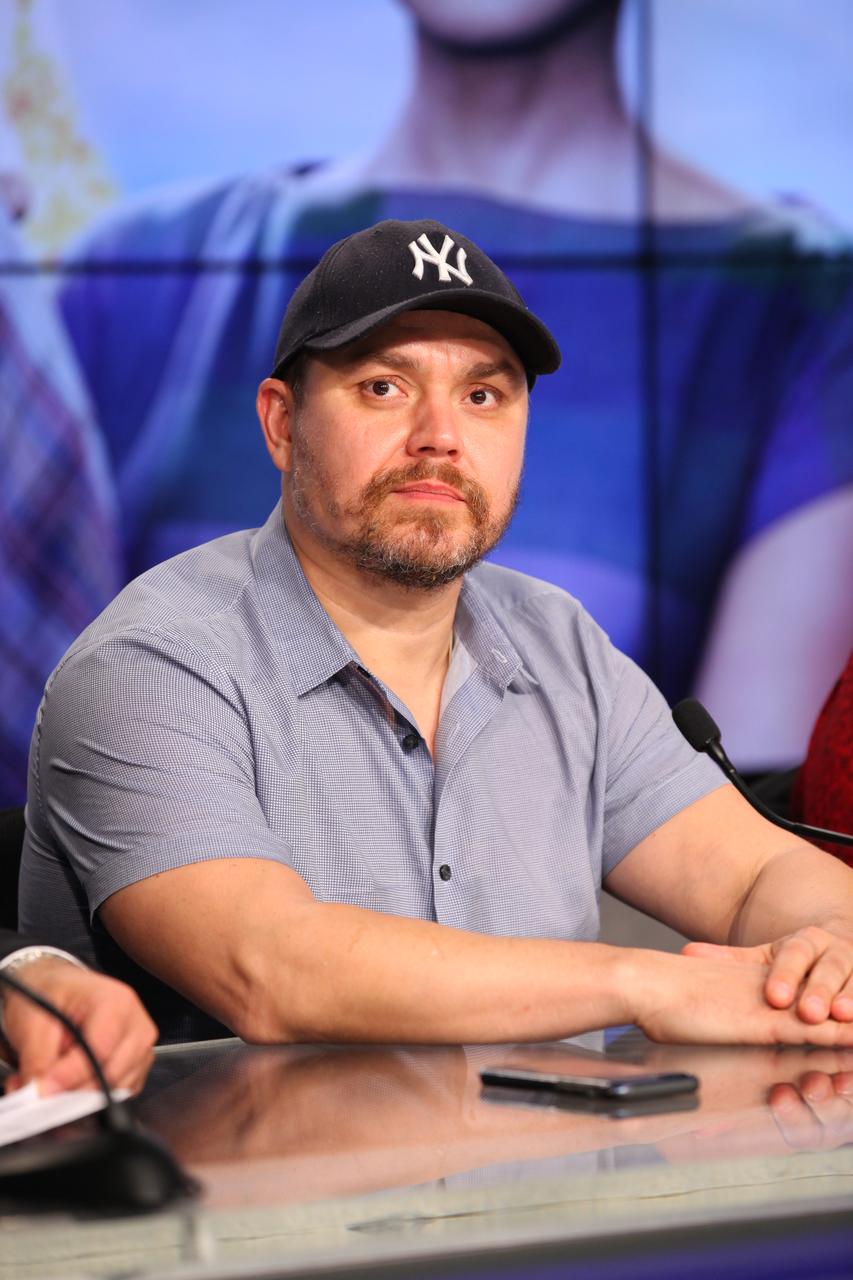 In the Press Site auditorium at the Kennedy Space Center in Florida, Ted Melfi, writer and director of the upcoming motion picture “Hidden Figures,” speaks to members of the media during a news conference with other key individuals involved in the upcoming motion picture. The movie is based on the book of the same title, by Margot Lee Shetterly. It chronicles the lives of Katherine Johnson, Dorothy Vaughan and Mary Jackson, three African-American women who worked for NASA as human "computers.” Their mathematical calculations were crucial to the success of Project Mercury missions including John Glenn’s orbital flight aboard Friendship 7 in 1962. The film is due in theaters in January 2017.