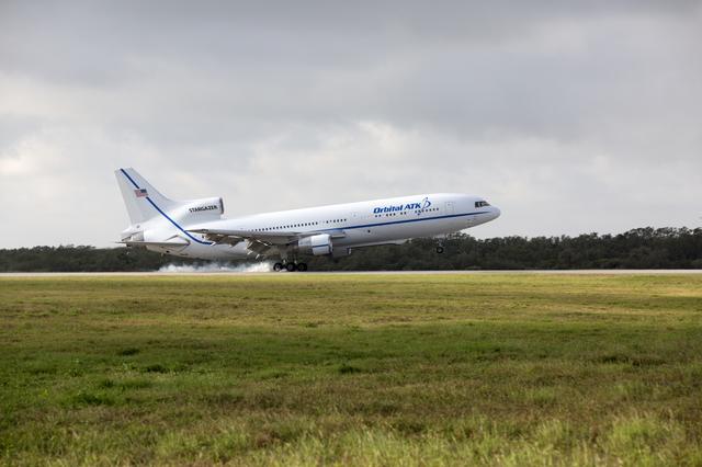 NASA image: Pegasus XL CYGNSS Second Launch Attempt