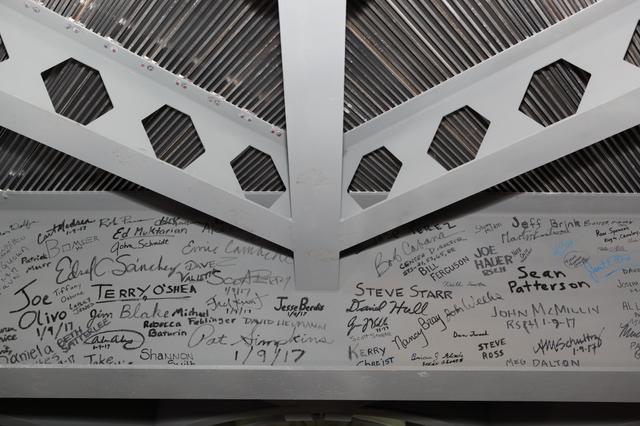 NASA image: Platform A North Beam Signing