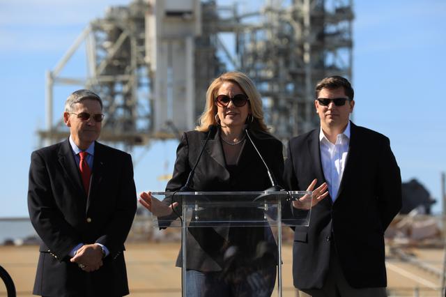 NASA image: SpaceX Pad39A Event