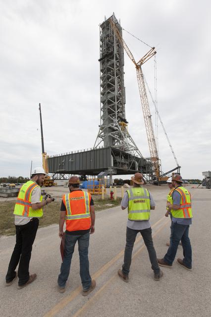 NASA image: Orion Service Module Umbilical (OSMU) Lift & Preparation for Ins