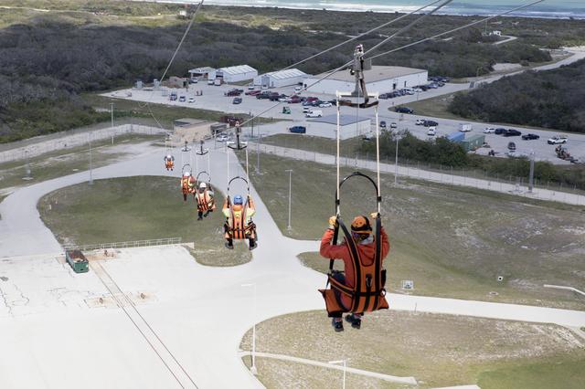 NASA image: ULA Emergency Egress System (EES) Demonstration