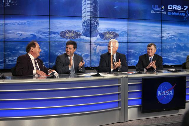 NASA image: Orbital ATK CRS-7 Prelaunch News Conference