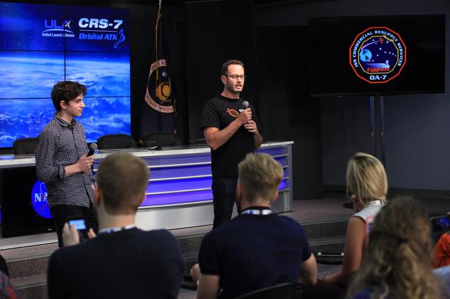 NASA image: Orbital ATK CRS-7 "What's on Board" Science Briefing