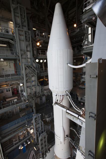 NASA image: Orbital ATK CRS-7 Rollout
