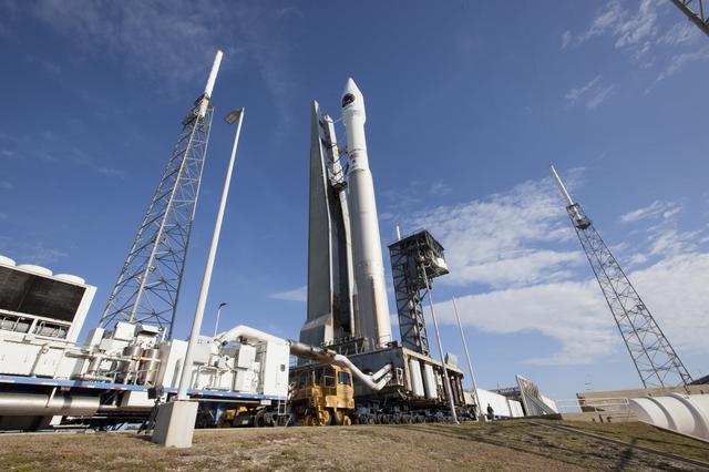 NASA image: Orbital ATK CRS-7 Rollout