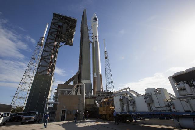 NASA image: Orbital ATK CRS-7 Rollout
