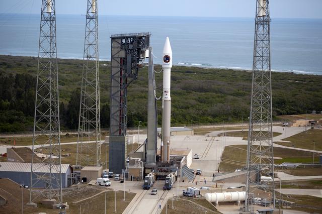 NASA image: Orbital ATK CRS-7 Rollout