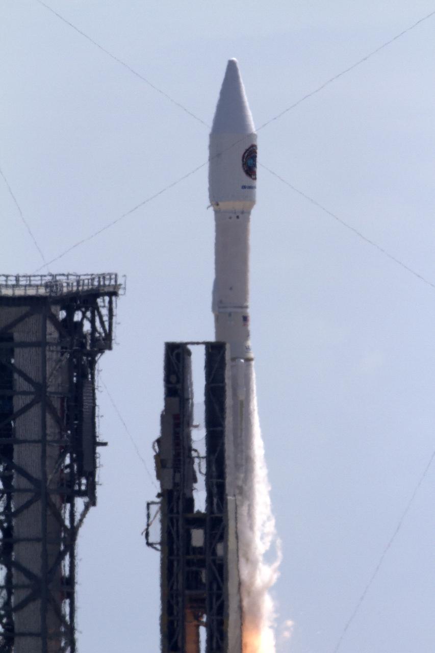 A United Launch Alliance Atlas V rocket lifts off at 11:11 a.m. EDT from Space Launch Complex 41 at Cape Canaveral Air Force Station in Florida, carrying the Orbital ATK Cygnus pressurized cargo module on the company's seventh commercial resupply services mission to the International Space Station. Cygnus will deliver 7,600 pounds of supplies, equipment and scientific research materials to the space station. 