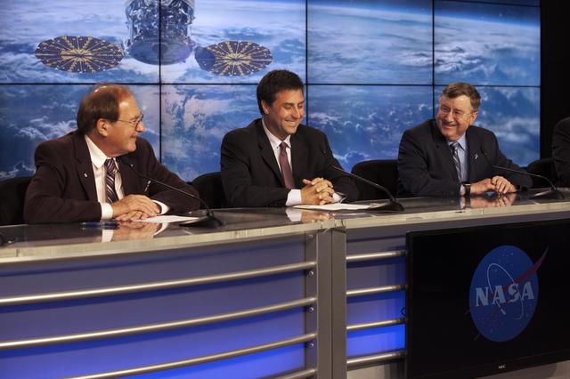 NASA image: Orbital ATK CRS-7 Post Launch News Conference