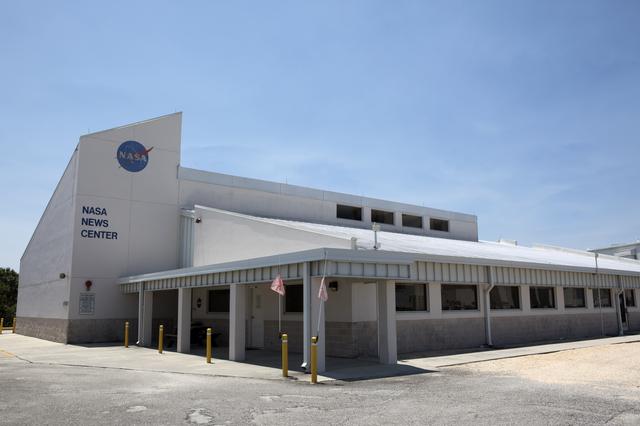 NASA image: NASA News Center Building at the Press Site