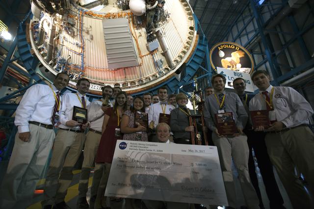 NASA image: Robotic Mining Competition Awards Ceremony