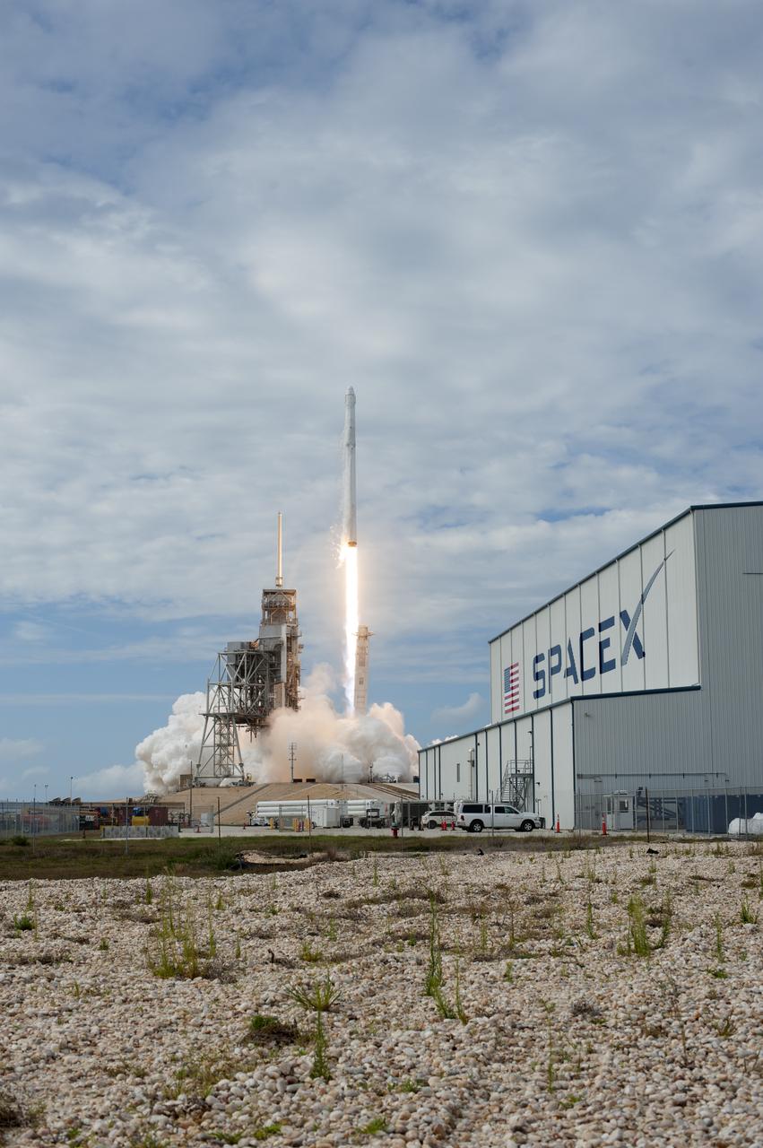 A SpaceX Falcon 9 rocket lifts off from Launch Complex 39A at NASA's Kenney Space Center in Florida, the company's 11th commercial resupply services mission to the International Space Station. Liftoff was at 5:07 p.m. EDT from the historic launch site now operated by SpaceX under a property agreement with NASA. The Dragon spacecraft will deliver 6,000 pounds of supplies, such as the Neutron star Interior Composition Explorer, or NICER, designed to study the extraordinary physics of these stars, providing insights into their nature and behavior.
