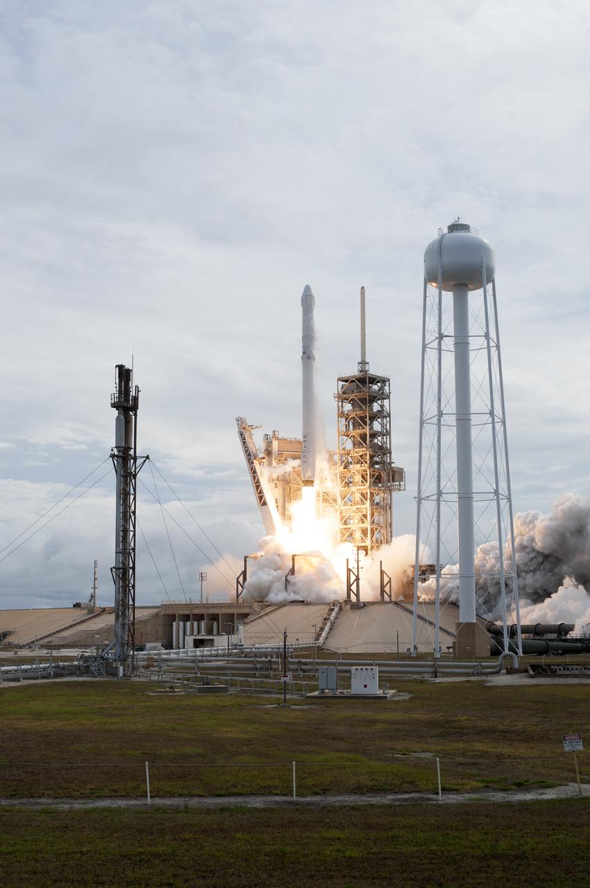 A SpaceX Falcon 9 rocket lifts off from Launch Complex 39A at NASA's Kenney Space Center in Florida, the company's 11th commercial resupply services mission to the International Space Station. Liftoff was at 5:07 p.m. EDT from the historic launch site now operated by SpaceX under a property agreement with NASA. The Dragon spacecraft will deliver 6,000 pounds of supplies, such as the Neutron star Interior Composition Explorer, or NICER, designed to study the extraordinary physics of these stars, providing insights into their nature and behavior.