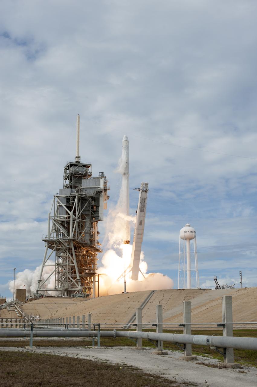 A SpaceX Falcon 9 rocket lifts off from Launch Complex 39A at NASA's Kenney Space Center in Florida, the company's 11th commercial resupply services mission to the International Space Station. Liftoff was at 5:07 p.m. EDT from the historic launch site now operated by SpaceX under a property agreement with NASA. The Dragon spacecraft will deliver 6,000 pounds of supplies, such as the Neutron star Interior Composition Explorer, or NICER, designed to study the extraordinary physics of these stars, providing insights into their nature and behavior.