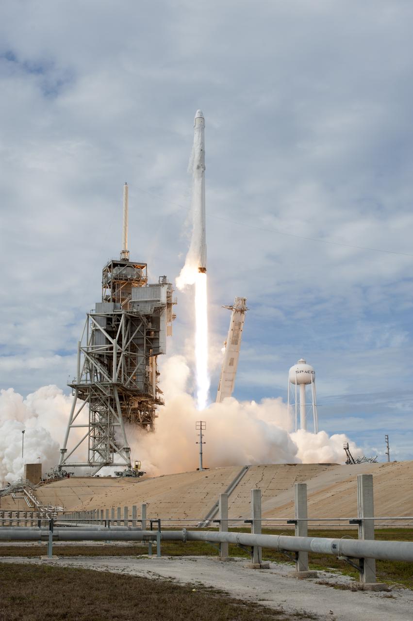 A SpaceX Falcon 9 rocket lifts off from Launch Complex 39A at NASA's Kenney Space Center in Florida, the company's 11th commercial resupply services mission to the International Space Station. Liftoff was at 5:07 p.m. EDT from the historic launch site now operated by SpaceX under a property agreement with NASA. The Dragon spacecraft will deliver 6,000 pounds of supplies, such as the Neutron star Interior Composition Explorer, or NICER, designed to study the extraordinary physics of these stars, providing insights into their nature and behavior.