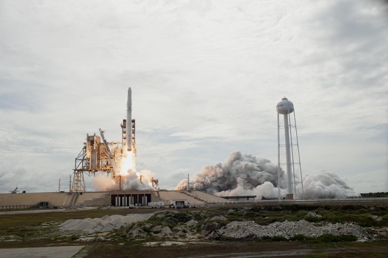 A SpaceX Falcon 9 rocket lifts off from Launch Complex 39A at NASA's Kenney Space Center in Florida, the company's 11th commercial resupply services mission to the International Space Station. Liftoff was at 5:07 p.m. EDT from the historic launch site now operated by SpaceX under a property agreement with NASA. The Dragon spacecraft will deliver 6,000 pounds of supplies, such as the Neutron star Interior Composition Explorer, or NICER, designed to study the extraordinary physics of these stars, providing insights into their nature and behavior.