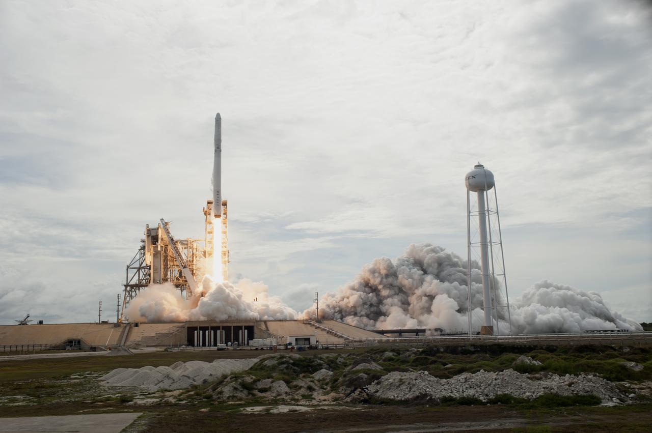 A SpaceX Falcon 9 rocket lifts off from Launch Complex 39A at NASA's Kenney Space Center in Florida, the company's 11th commercial resupply services mission to the International Space Station. Liftoff was at 5:07 p.m. EDT from the historic launch site now operated by SpaceX under a property agreement with NASA. The Dragon spacecraft will deliver 6,000 pounds of supplies, such as the Neutron star Interior Composition Explorer, or NICER, designed to study the extraordinary physics of these stars, providing insights into their nature and behavior.