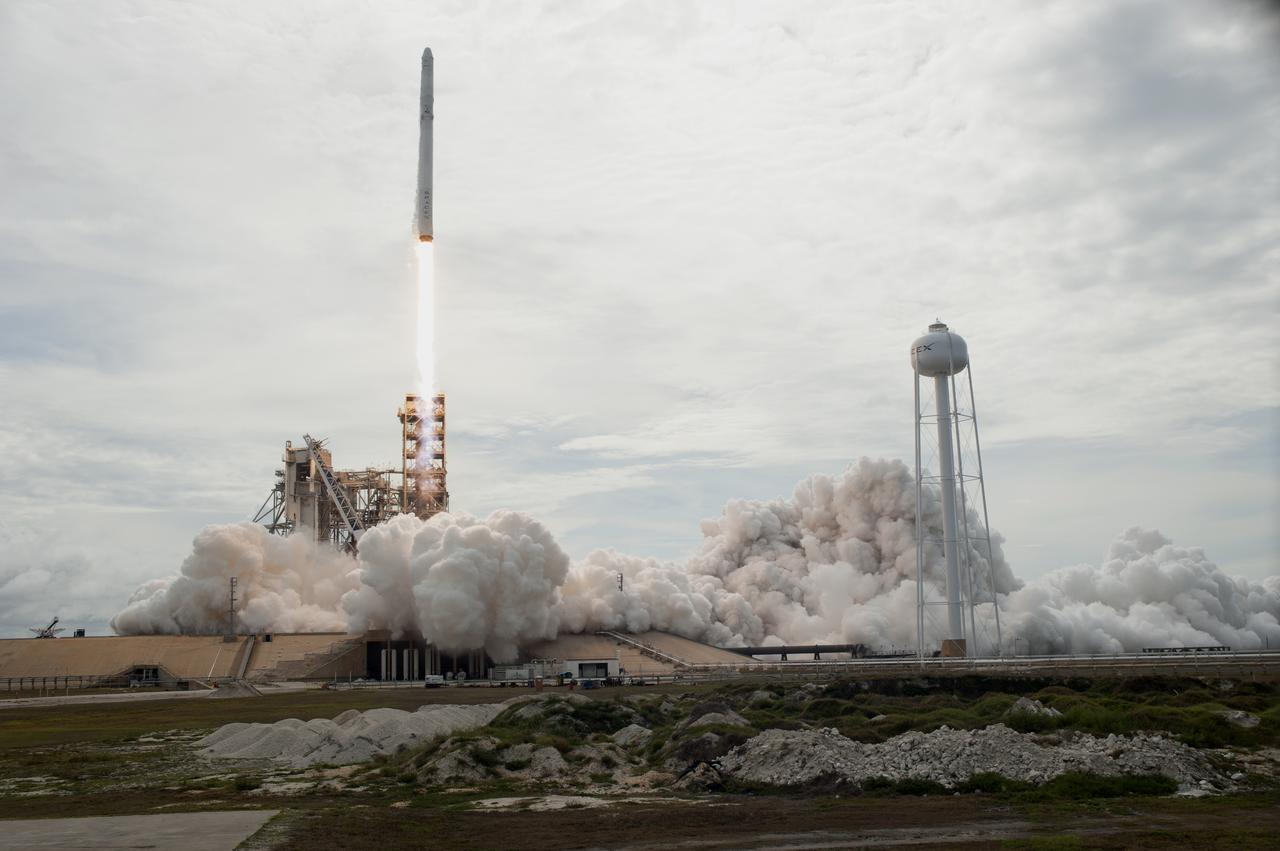 A SpaceX Falcon 9 rocket lifts off from Launch Complex 39A at NASA's Kenney Space Center in Florida, the company's 11th commercial resupply services mission to the International Space Station. Liftoff was at 5:07 p.m. EDT from the historic launch site now operated by SpaceX under a property agreement with NASA. The Dragon spacecraft will deliver 6,000 pounds of supplies, such as the Neutron star Interior Composition Explorer, or NICER, designed to study the extraordinary physics of these stars, providing insights into their nature and behavior.