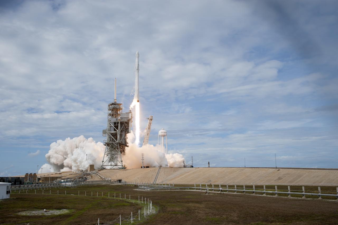 A SpaceX Falcon 9 rocket lifts off from Launch Complex 39A at NASA's Kenney Space Center in Florida, the company's 11th commercial resupply services mission to the International Space Station. Liftoff was at 5:07 p.m. EDT from the historic launch site now operated by SpaceX under a property agreement with NASA. The Dragon spacecraft will deliver 6,000 pounds of supplies, such as the Neutron star Interior Composition Explorer, or NICER, designed to study the extraordinary physics of these stars, providing insights into their nature and behavior.