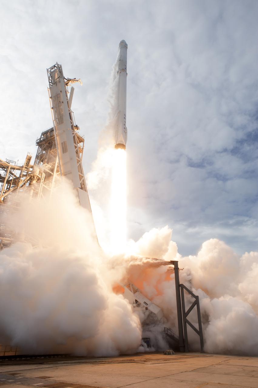 A SpaceX Falcon 9 rocket lifts off from Launch Complex 39A at NASA's Kenney Space Center in Florida, the company's 11th commercial resupply services mission to the International Space Station. Liftoff was at 5:07 p.m. EDT from the historic launch site now operated by SpaceX under a property agreement with NASA. The Dragon spacecraft will deliver 6,000 pounds of supplies, such as the Neutron star Interior Composition Explorer, or NICER, designed to study the extraordinary physics of these stars, providing insights into their nature and behavior.