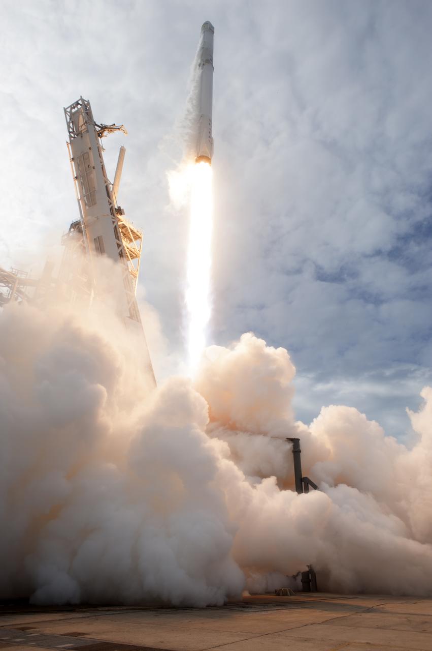 A SpaceX Falcon 9 rocket lifts off from Launch Complex 39A at NASA's Kenney Space Center in Florida, the company's 11th commercial resupply services mission to the International Space Station. Liftoff was at 5:07 p.m. EDT from the historic launch site now operated by SpaceX under a property agreement with NASA. The Dragon spacecraft will deliver 6,000 pounds of supplies, such as the Neutron star Interior Composition Explorer, or NICER, designed to study the extraordinary physics of these stars, providing insights into their nature and behavior.