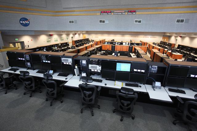 NASA image: Firing Room 1 inside the Launch Control Center (LCC)