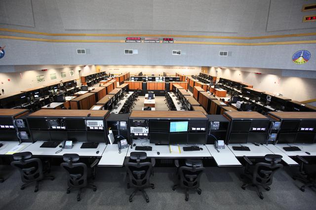 NASA image: Firing Room 1 inside the Launch Control Center (LCC)