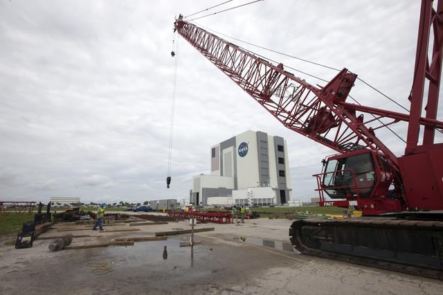 NASA image: Turn Basin Construction