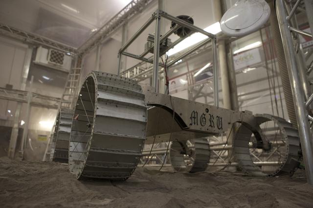 NASA image: Resource Prospector Mobility Test