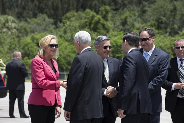 NASA image: Vice President Mike Pence Visits Kennedy Space Center