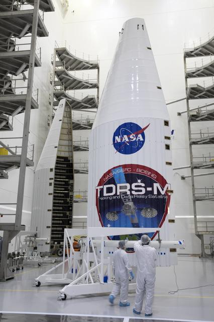 NASA image: TDRS-M Spacecraft Processing at Astrotech