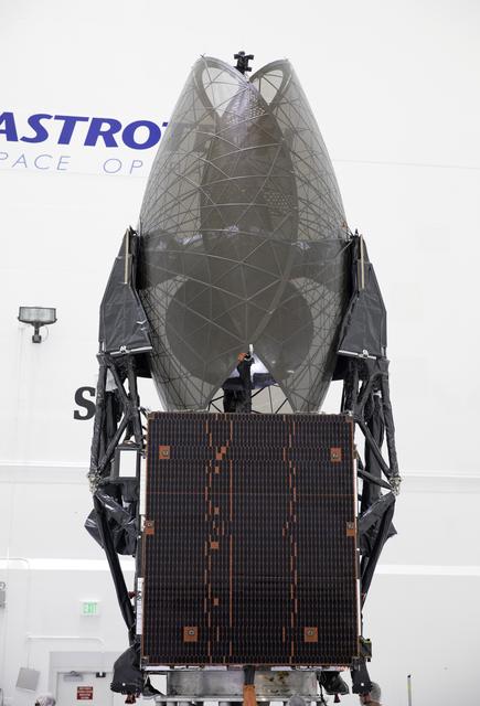 NASA image: TDRS-M Spacecraft Processing at Astrotech