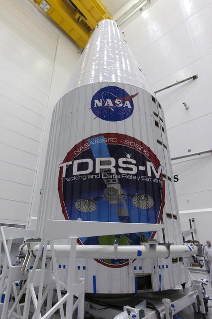 NASA image: TDRS-M Encapsulation